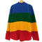 ユニフ UNIF Crayola Sweater モックネック ボーダー レインボーニット レディース import:M