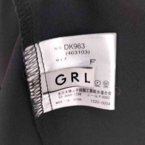 グレイル GRL 袖2wayスリットスリーブテーラードジャケット レディース FREE