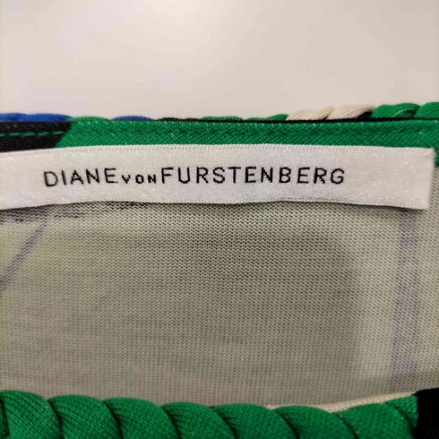ダイアンフォンファステンバーグ DIANE VON FURSTENBERG 総柄 シルクカットソー レディース 0