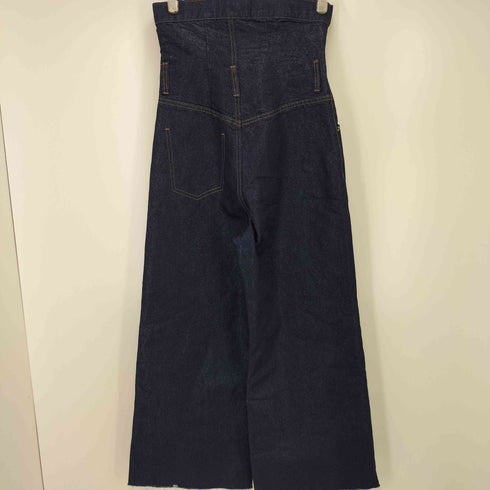 ジーナシス JEANASIS グロッシーデニムワイドパンツ レディース JPN:S