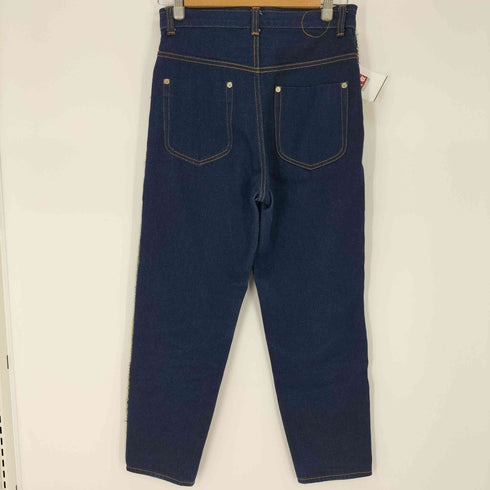 アイアムアイインファクト I am I in fact... サイドラインテーパードデニムパンツ ビーズ レディース JPN:2