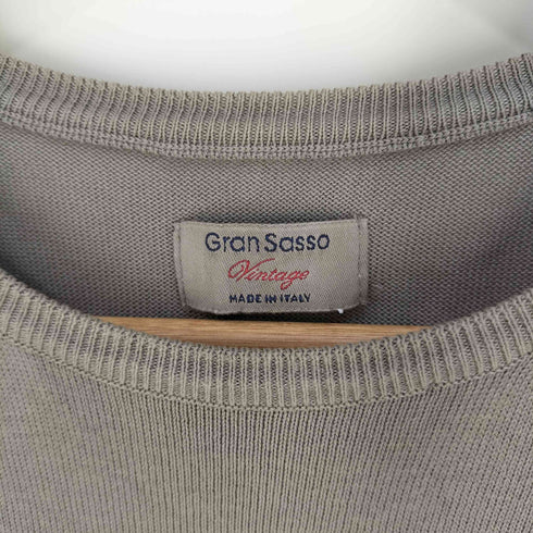 グランサッソ Gran Sasso Vintage クルーネックニット メンズ