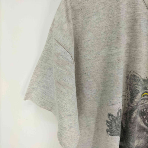 NITE LITE 90-00S STRESSED OUT プリントTシャツ ネコ 猫 メンズ