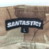 サンタスティック SANTASTIC カモ柄 カーゴハーフパンツ カーゴショーツ 迷彩 メンズ JPN:L