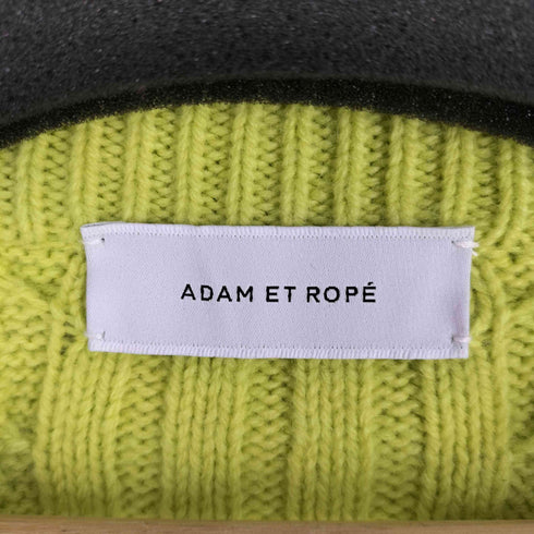 アダムエロペ Adam et Rope サステナブルリサイクルウールZIPカーディガン レディース FREE