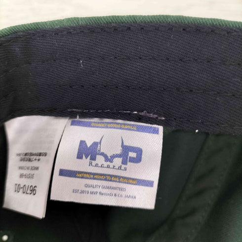 MVP Recoerds 6パネルベースボールキャップ メンズ