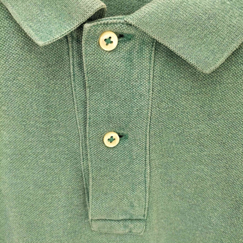 ポロラルフローレン POLO RALPH LAUREN ワンポイント刺繍鹿の子ポロシャツ メンズ XL