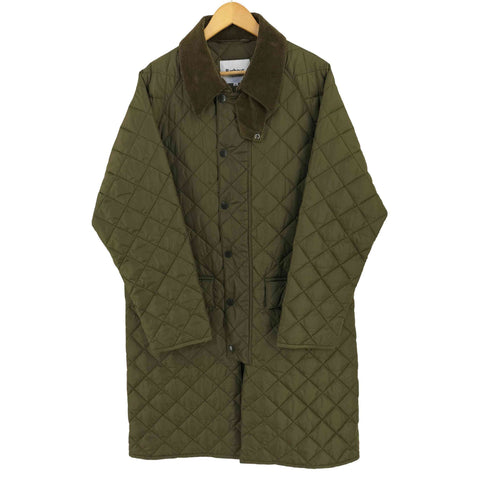 バブアー Barbour 21AW BURGHLEY QUILT NYLON コート メンズ UK:40