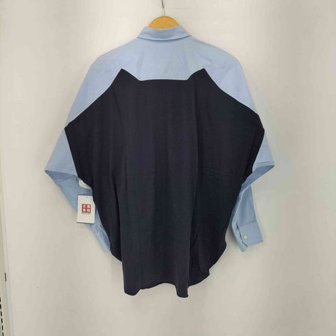 ツモリチサト TSUMORI CHISATO cat's TSUMORI CHISATO バック切り替えコットン混レーヨンL/Sシャツ 裾猫 レディース JPN:S