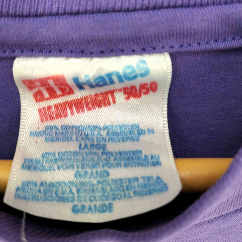 ヘインズ Hanes HEAVYWEIGHT 50/50 シングルステッチ クルーネック Tシャツ メンズ JPN:L