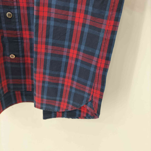 ツモリチサト TSUMORI CHISATO コットンフロントニット切替チェックS/Sシャツ レディース JPN:1