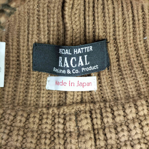 ラカル RACAL 417別注 Japanese Paper Knit Bucket Hat メンズ F