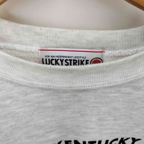 ラッキーストライク LUCKY STRIKE 90sビッグロゴスウェット メンズ JPN:L