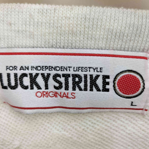 ラッキーストライク LUCKY STRIKE 90sビッグロゴスウェット メンズ JPN:L