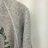 ヘインズ Hanes 80S MADE IN USA ラバーアーチ3段カレッジプリントラグランスウェット メンズ import:M