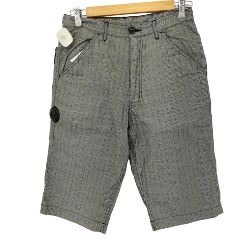 コムデギャルソンオムプリュス COMME des GARCONS HOMME PLUS AD2009 10SS Random Collage期 コットン チェック デザインポケット ショーツ メンズ JPN:XS