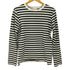 アニエスベーオム Agnes b.homme L/S ボーダークルーネックTシャツ レディース JPN:0