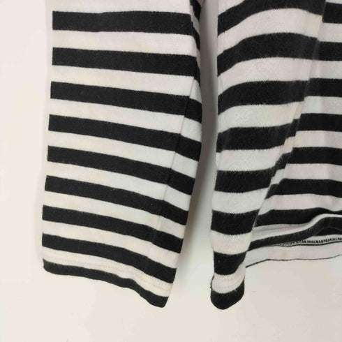 アニエスベーオム Agnes b.homme L/S ボーダークルーネックTシャツ レディース JPN:0