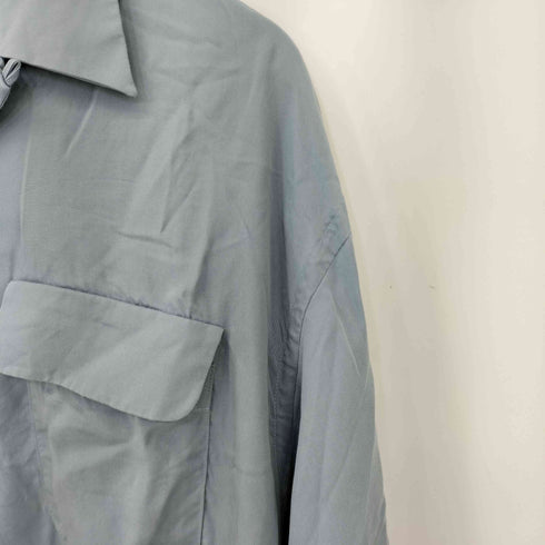 ユニバーサルプロダクツ UNIVERSAL PRODUCTS 23SS OPEN COLLAR L/S SHIRT メンズ JPN:3