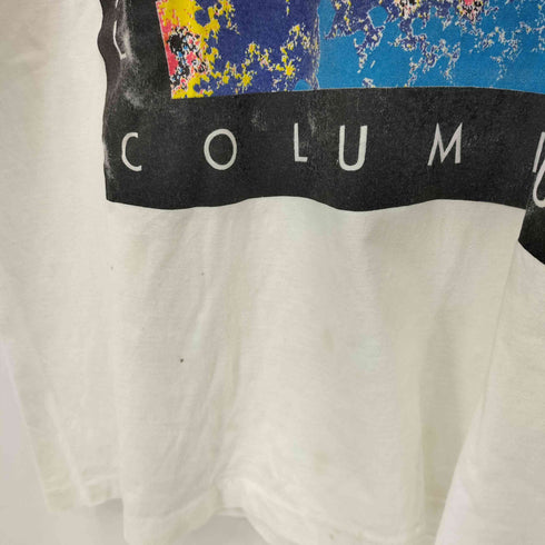 90S~00S 裾シングル アートプリントTシャツ メンズ import:XL