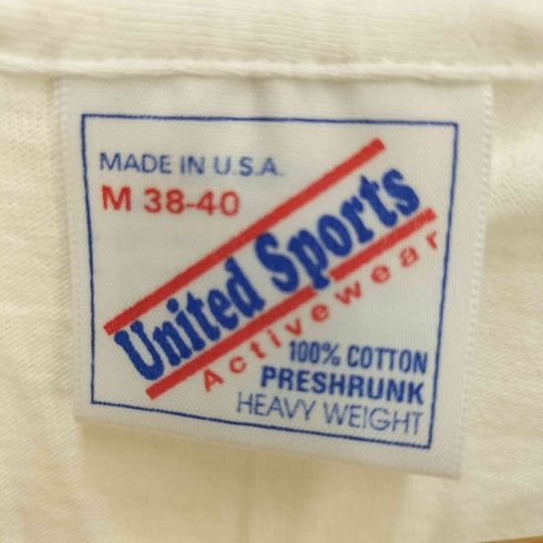 ユナイテッドスポーツ UNITED SPORTS USA製 S/S プリントTシャツ メンズ import:M