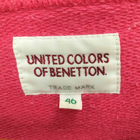 ユナイテッドカラーズオブベネトン UNITED COLORS OF BENETTON ビッグロゴトレーナー メンズ JPN:46