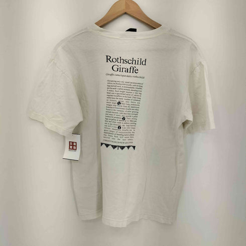 GLOBAL CULTURE 00S 両面プリントS/S Tシャツ アニマルプリント キリン メンズ