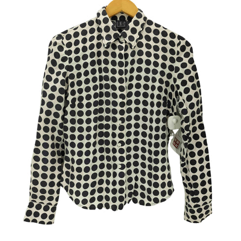 I.N.C L/S シルク ドットシャツ レディース JPN:2