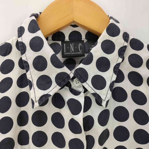 I.N.C L/S シルク ドットシャツ レディース JPN:2