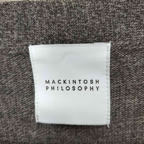 マッキントッシュフィロソフィー MACKINTOSH PHILOSOPHY Vネックカーディガン メンズ 38