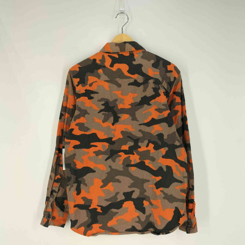 コロンビア Columbia シャモアクロス カモフラシャツ メンズ M