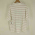 ノーティカ NAUTICA 23SS Pin Border Logo S/S Tee ピンボーダー ロゴ ショートスリーブTシャツ メンズ import:XL