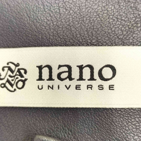 ナノユニバース NANO universe フェイクレザータイトスカート レディース 38