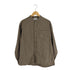 アデイインザライフユナイテッドアローズ A day in the life UNITED ARROWS チェックネル バンドカラーシャツ メンズ JPN:M
