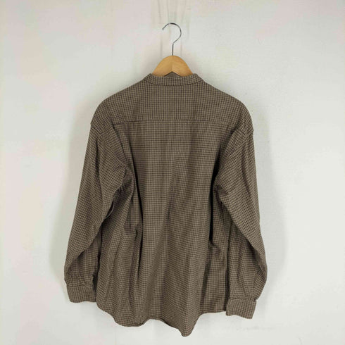 アデイインザライフユナイテッドアローズ A day in the life UNITED ARROWS チェックネル バンドカラーシャツ メンズ JPN:M