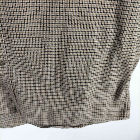 アデイインザライフユナイテッドアローズ A day in the life UNITED ARROWS チェックネル バンドカラーシャツ メンズ JPN:M