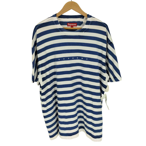 シュプリーム Supreme 24SS Overprint Stripe S/S Top メンズ import:XL