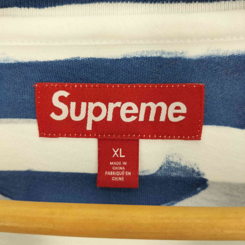 シュプリーム Supreme 24SS Overprint Stripe S/S Top メンズ import:XL
