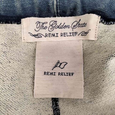 レミレリーフ REMI RELIEF インディゴスウェットパンツ メンズ JPN:M