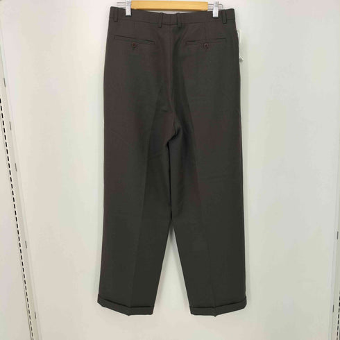 ZANELLA イタリア製 ウール4タックスラックスパンツ OPTIジップ メンズ