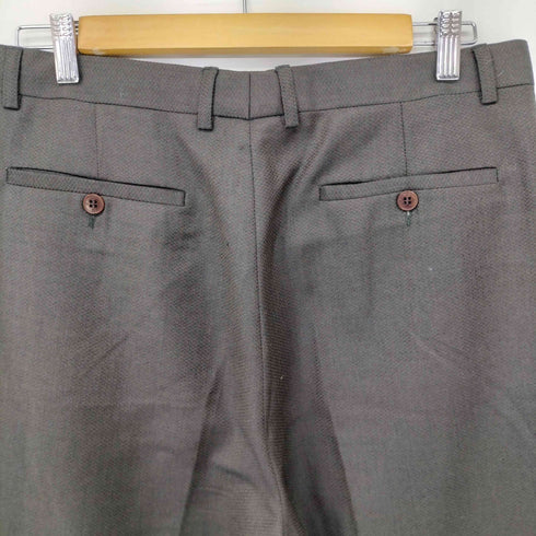 ZANELLA イタリア製 ウール4タックスラックスパンツ OPTIジップ メンズ