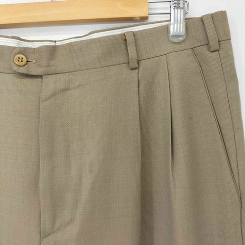 ZANELLA イタリア製 ウール2タックスラックスパンツ OPTIジップ メンズ 36