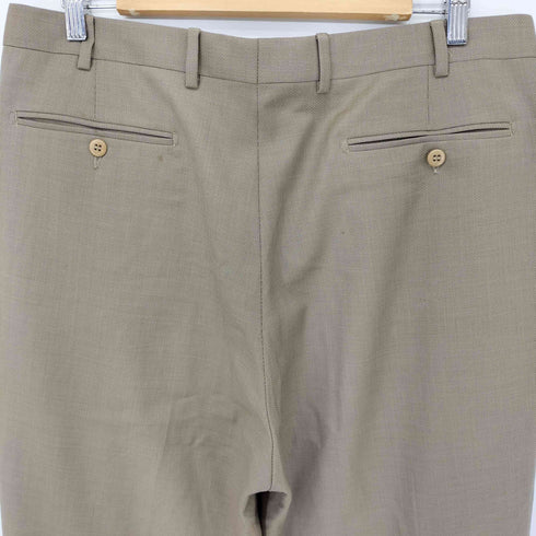 ZANELLA イタリア製 ウール2タックスラックスパンツ OPTIジップ メンズ 36