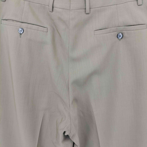 ZANELLA イタリア製 ウール4タックスラックスパンツ OPTIジップ メンズ 32