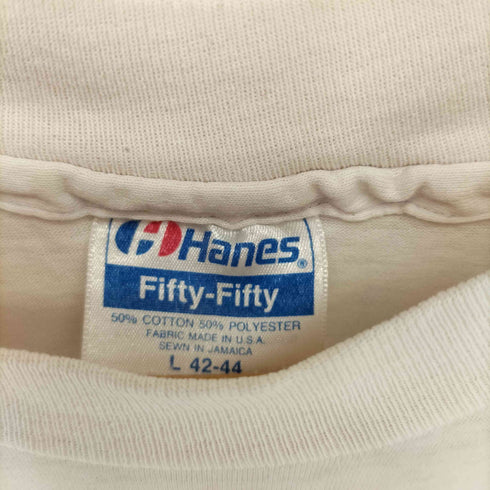 ヘインズ Hanes 80S USA製プリントTシャツ シングルステッチ メンズ import:L