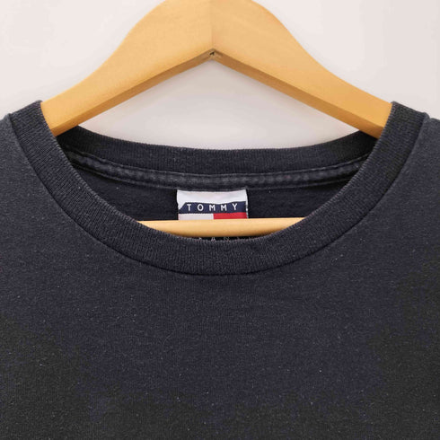 トミージーンズ tommy jeans S/S USA製 ロゴプリントTシャツ メンズ JPN:L