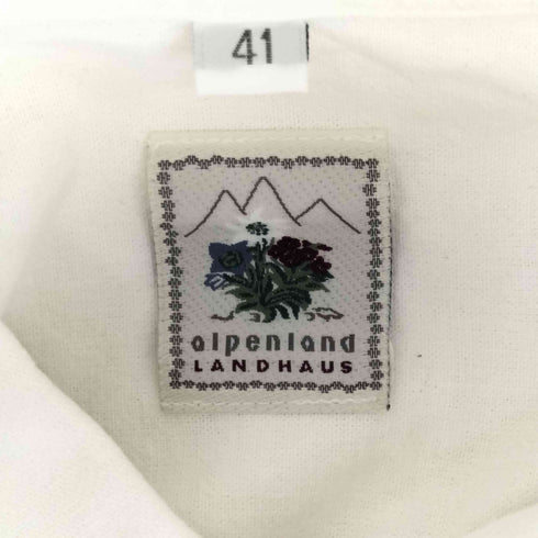 alpenland チロリアンシャツ メンズ 41