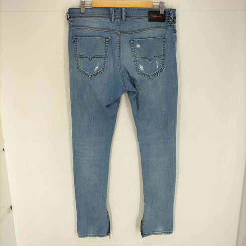 ディーゼル DIESEL DEEPZIP ダメージデニムパンツ メンズ US:32-33