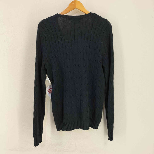 ラルフローレンスポーツ RALPH LAUREN SPORT ポニー刺繍 Vネックニット レディース import:L