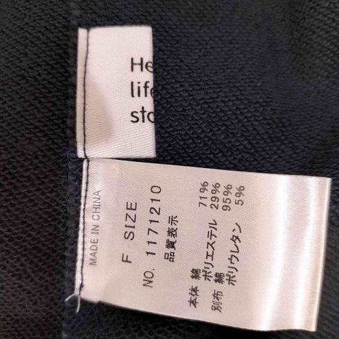 ヘイライフストア Hey life store sweat two-way dress レディース FREE
